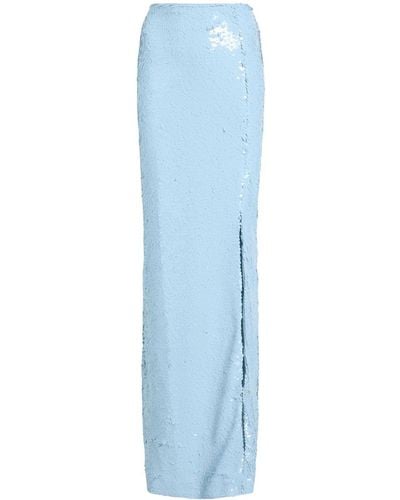 Cinq À Sept Jupiter Sequinned Column Skirt - Blue
