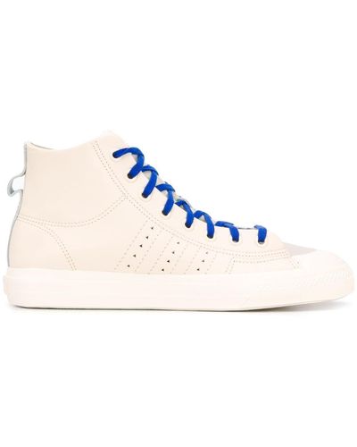 adidas X Pharrell Williams Nizza High Rf Sneakers - Blue