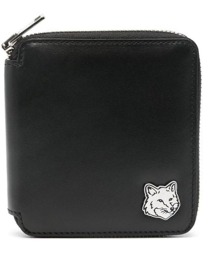 Maison Kitsuné Fox 財布 - ブラック