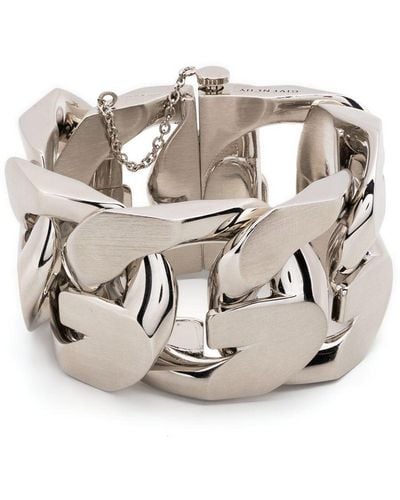 Givenchy Bracelet en chaîne épaisse - Métallisé