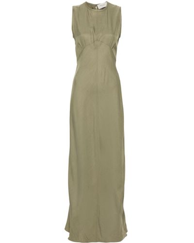 Golden Goose Vestido midi sin mangas - Verde