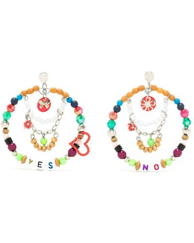 Amir Slama Charms Earrings - Multicolour