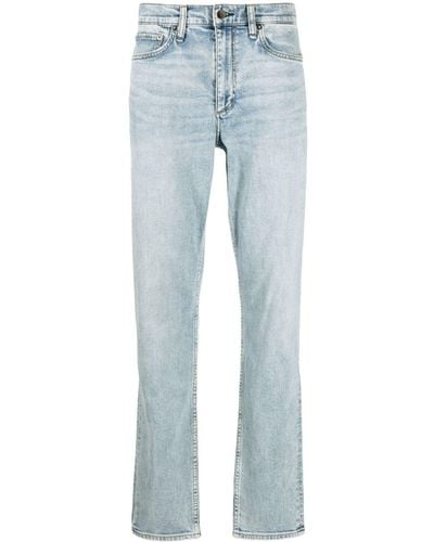 Rag & Bone Fit 2 Mid-rise Slim-fit Jeans - Blue