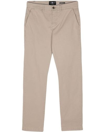 7 For All Mankind Slimmy Chino Tapered Jeans - Natural