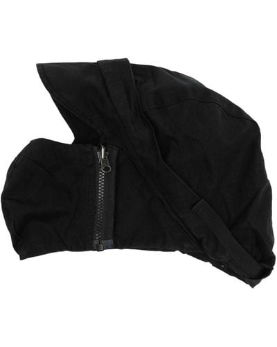 Hyein Seo Cotton-blend Ear-flap Hat - Black