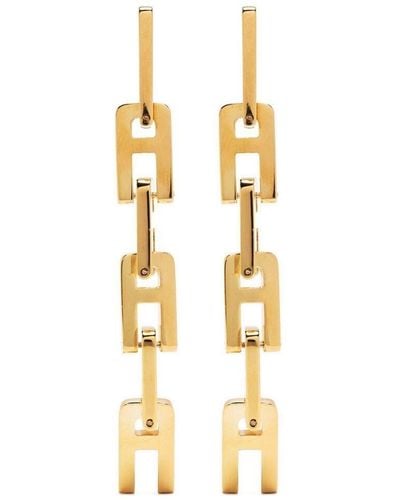 Ambush Chain-link Drop Earrings - Metallic