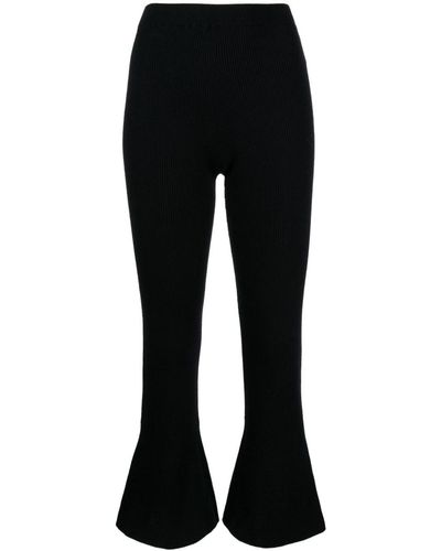 CFCL Wool Flared Trousers - Black