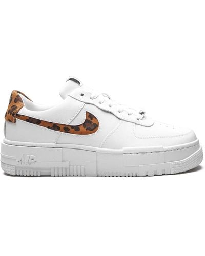 Nike Af1 Pixel Se "leopard" Sneakers - White