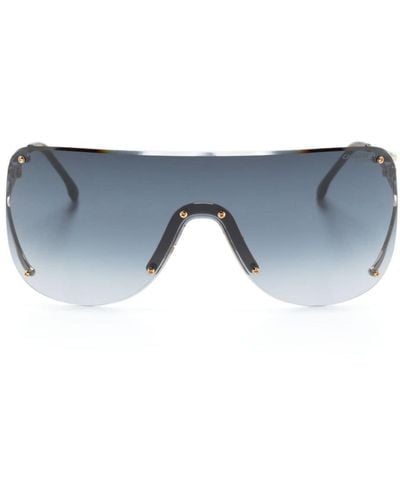 Carrera 3006/s Shield-frame Sunglasses - Blue