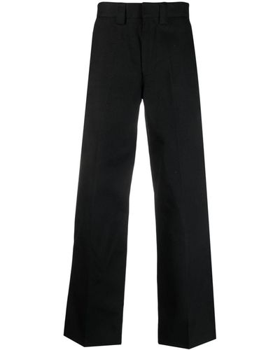 Sunnei Tailored Straight-leg Trousers - Black