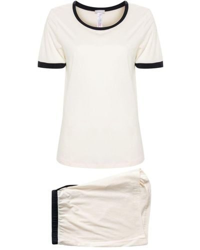 Hanro Laura Pyjama Set - White