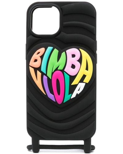 Bimba Y Lola ロゴエンボス Iphone 14 ケース - ブラック