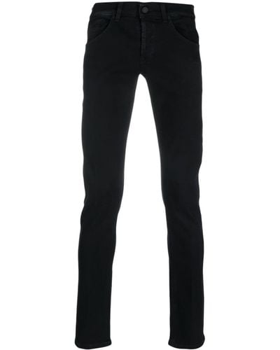Dondup Schmale Jeans aus Bio-Baumwolle - Schwarz