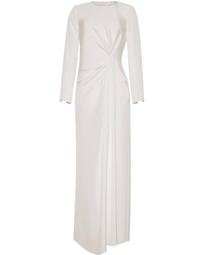 Adam Lippes Silk Maxi Dress - White