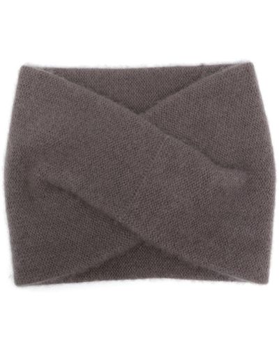 Warm-me Brushed-effect Cashmere Beanie - Gray
