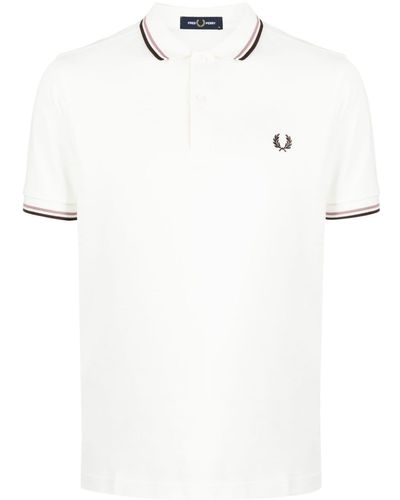 Fred Perry Twin Tipped ポロシャツ - ホワイト