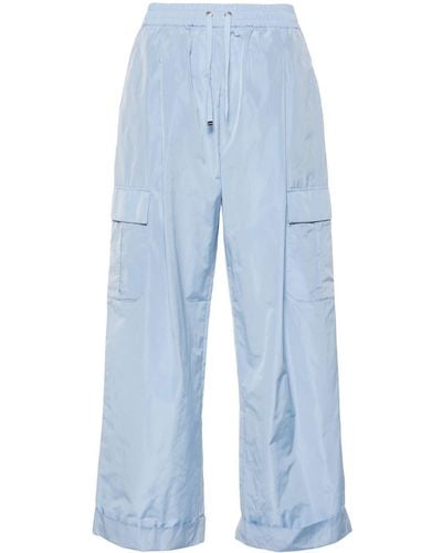 Herno Drawstring-fastening Trousers - Blue