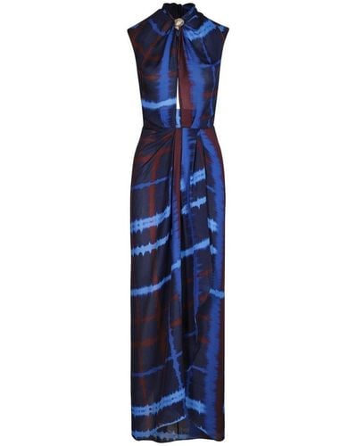 Johanna Ortiz Inspiring Vistas Dress - Blue