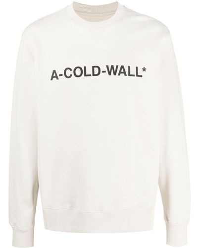 A_COLD_WALL* ロゴ スウェットシャツ - ホワイト