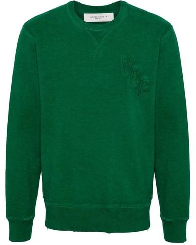 Golden Goose Crewneck Sweatshirt - Green
