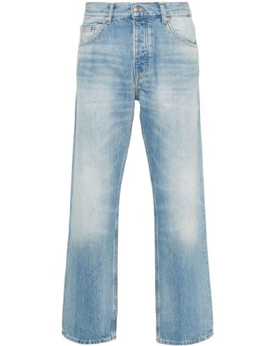 Sandro Jeans slim con effetto schiarito - Blu