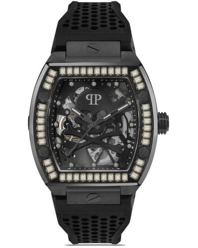 Philipp Plein The $keleton 44mm 腕時計 - ブラック