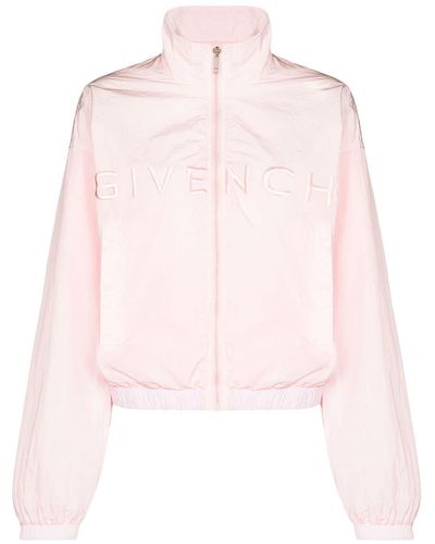 Givenchy 4g Impermeable jogger Jacket - Pink