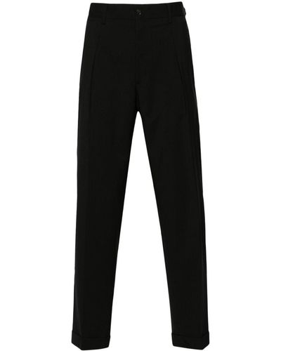 Briglia 1949 Mid-rise Tailored Trousers - Black