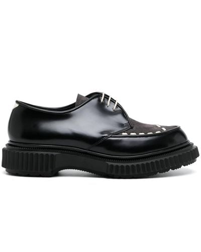 Adieu Zapatos derby de dos tonos Type 195 de x Undercover - Negro