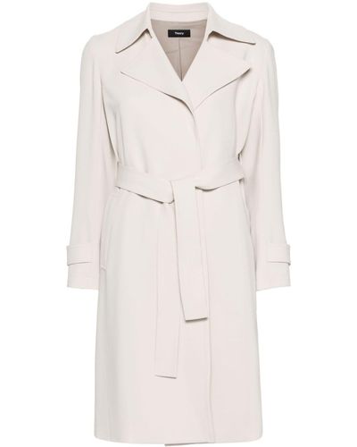 Theory Trench Oaklane - Blanc