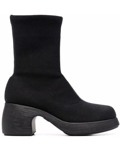 Camper Thelma Chunky-heel Boots - Black