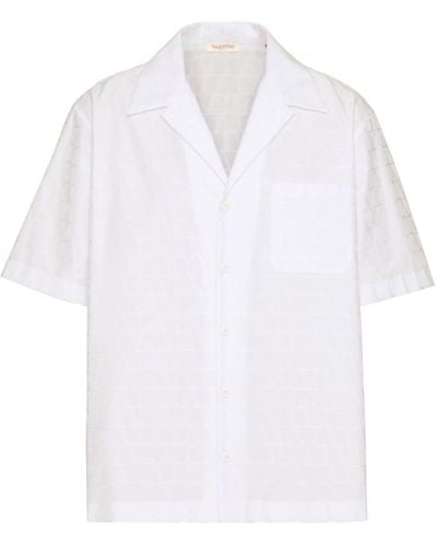 Valentino Garavani Hemd mit Toile Iconographe-Print - Weiß