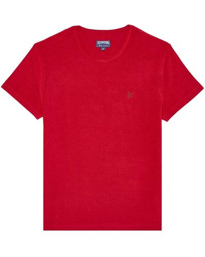 Vilebrequin Terry Plain T-shirt - Red