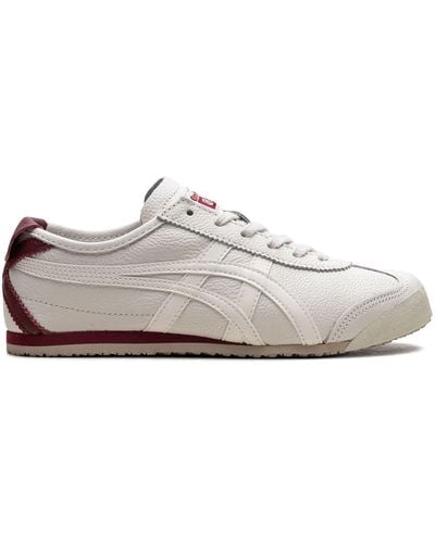 Onitsuka Tiger Mexico 66 Cream/Beet Juice Sneakers - Weiß