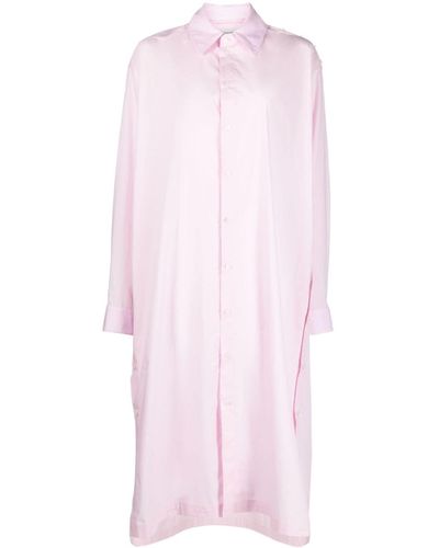 Lemaire Cotton Shirt Dress - Pink