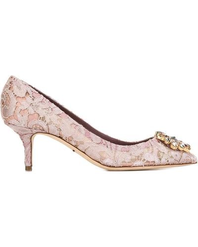 Dolce & Gabbana Zapatos de tacón Bellucci - Rosa