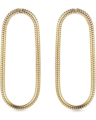 Fernando Jorge 18kt Yellow Gold Chain Medium Earrings - Metallic