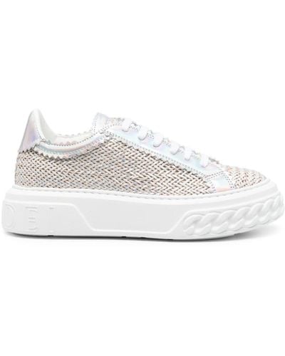Casadei Holografische Sneakers - Wit