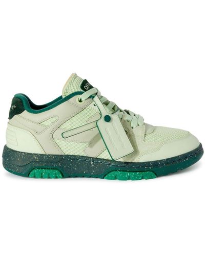 Off-White c/o Virgil Abloh Slim Out Of Office Trainers - Green