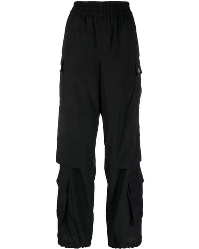 Dion Lee Straight-leg Cargo Trousers - Black