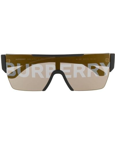 Burberry Gafas de sol con logo en la lente - Negro