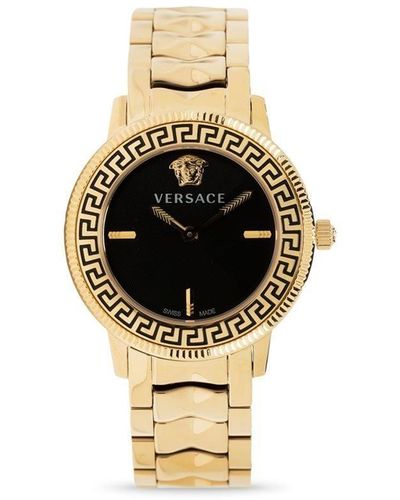 Versace V-Tribute Medusa Armbanduhr 36mm - Mettallic