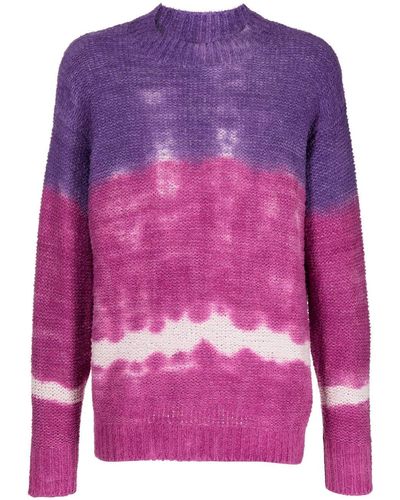 Isabel Marant Tie-dye Sweater - Purple