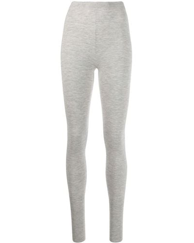 N.Peal Cashmere Stretch Fit leggings - Gray
