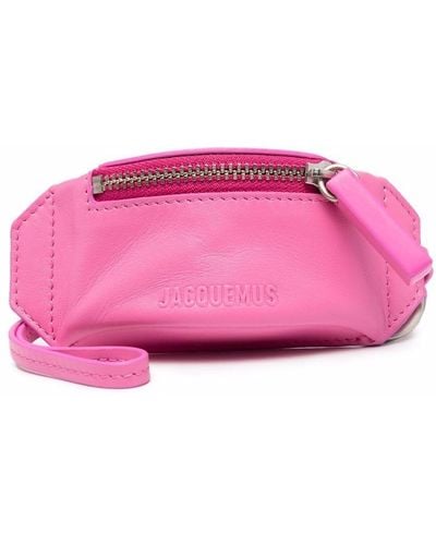 Jacquemus Logo-embossed Wallet - Pink