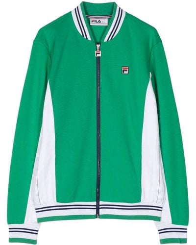 Fila Settanta Colour-block Jacket - Green
