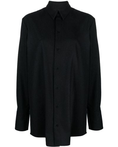 La Collection ウールシャツ - ブラック