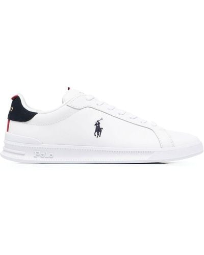 Polo Ralph Lauren Hrt Ct Ii Low Sneakers - White