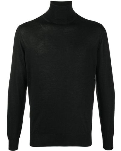 Cruciani Roll-neck Sweater - Black