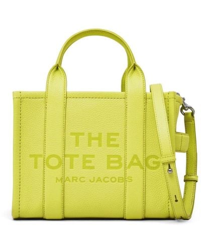 Marc Jacobs The Leather Small Tote Bag - Yellow